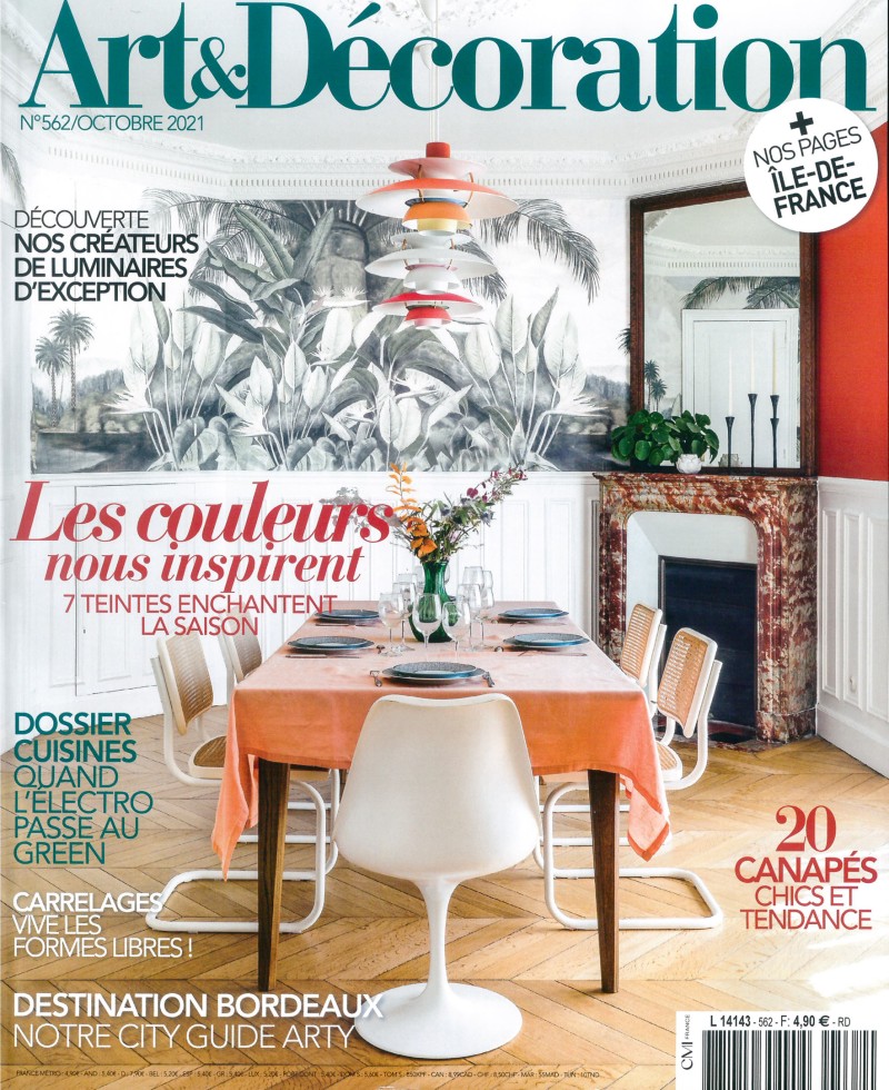 Jennifer Midoz – Art & Décoration France Octobre 2021