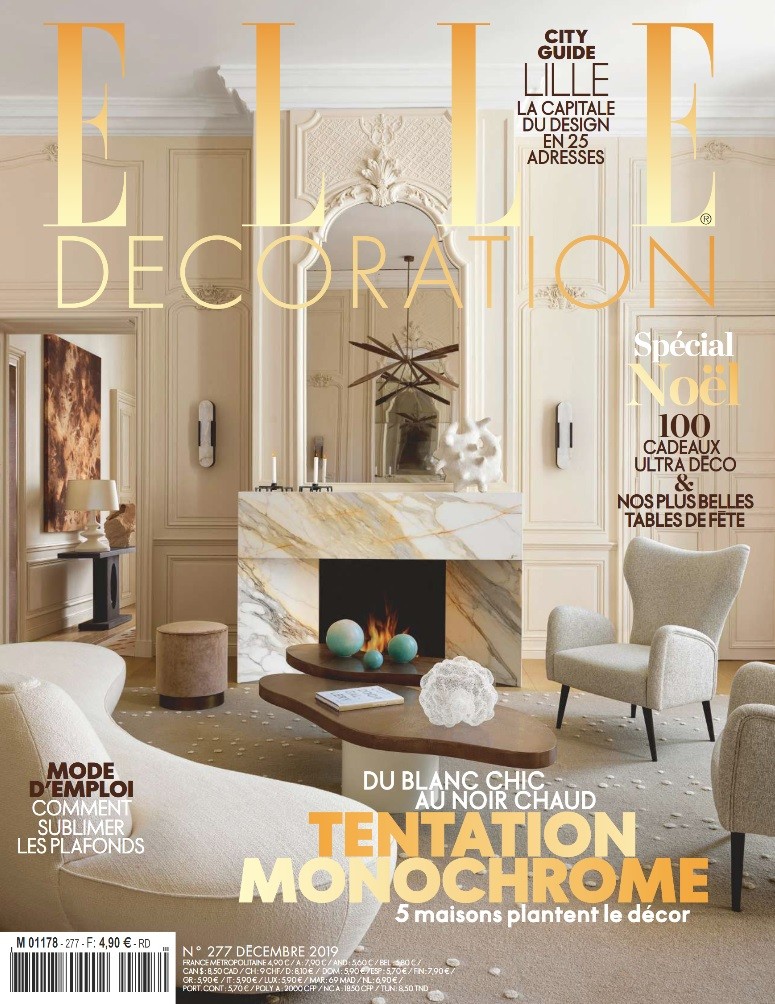 Jennifer Midoz – Elle Décoration France Décembre 2019