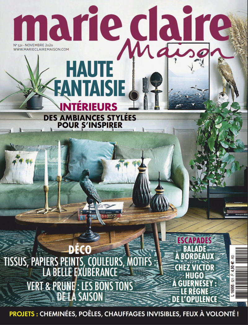 Jennifer Midoz – Marie Claire Maison Novembre 2020