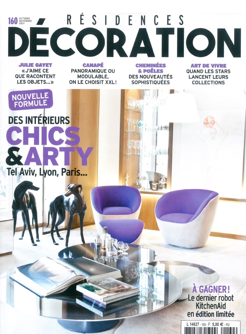 Jennifer Midoz – Résidences Décoration France Octobre 2021