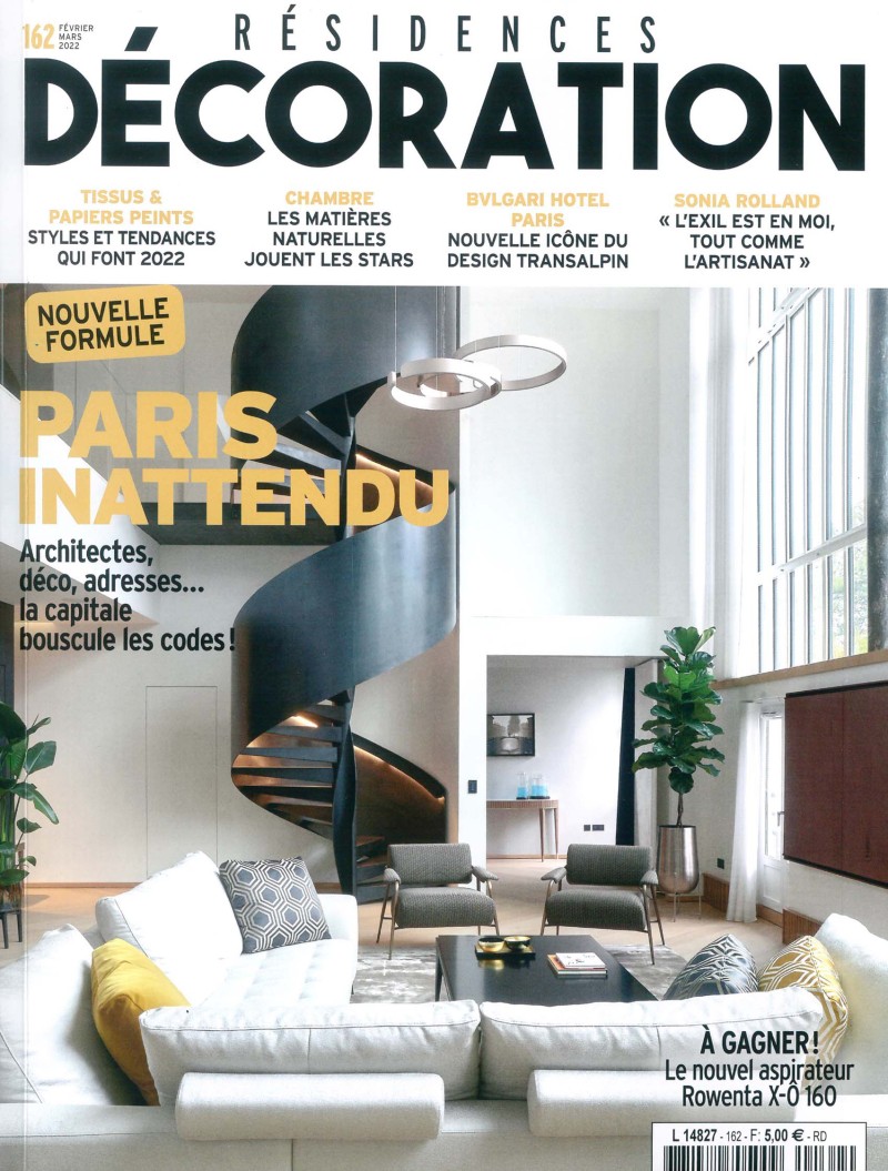 Jennifer Midoz – Résidences Décoration France Janvier 2022